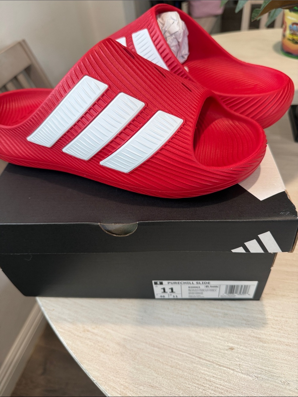 ADIDAS PURECHILL SLIDES Size 11
